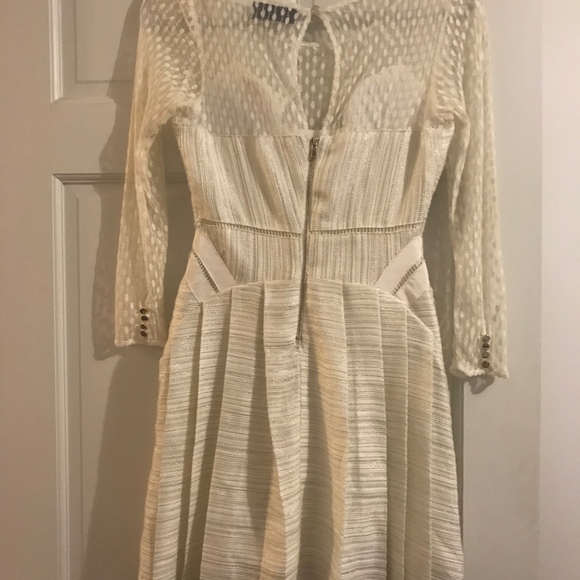 Mesh White/Silver Dress Bought From ASOS - Picture 5 of 6